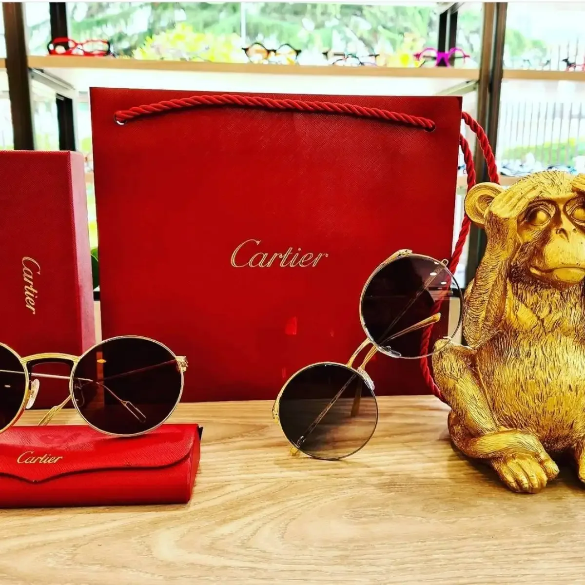Sélection de lunettes solaires de luxe Cartier
