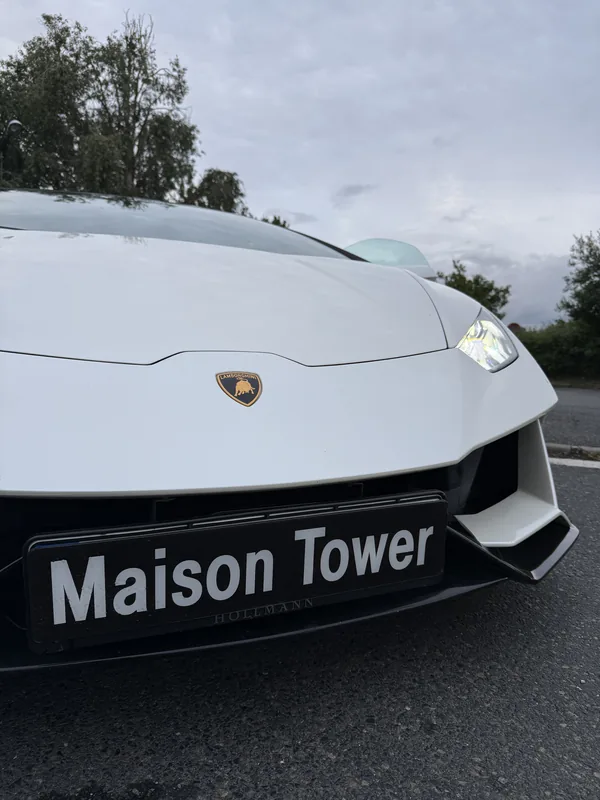 Lamborghini Huracán EVO blanche